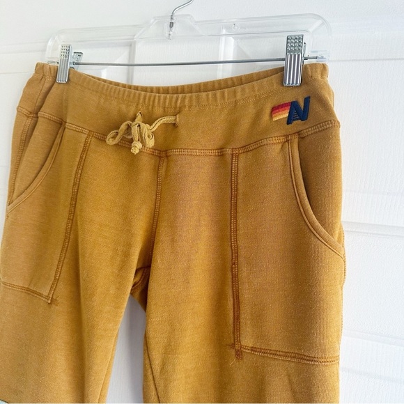 Aviator Nation 5 stripe Sweatpants Unisex Size Medium Rare Casual Athletic Pants - Picture 2 of 5